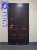 Однолистовая металлическая дверь класса 3-3-3 по ГОСТ 31173