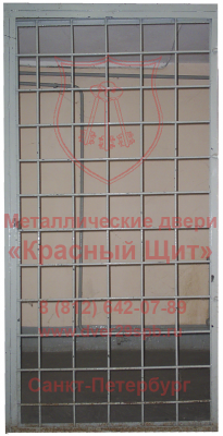1 Металлические решетчатые двери