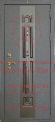 Комбинированная дверь МДФ + порошок