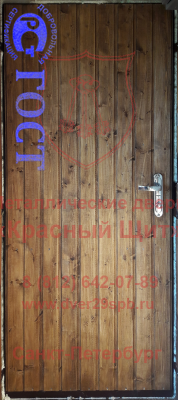 Дверь класса М2 2-2-2 по ГОСТ 31173 с отделкой с обеих сторон