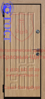 Уголковая дверь с тремя контурами уплотнения с терморазрывом