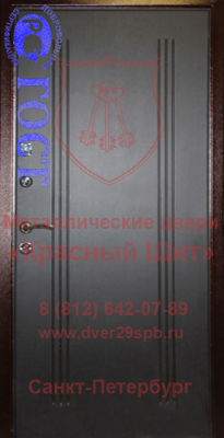 Уголковая дверь с тремя контурами уплотнения с терморазрывом